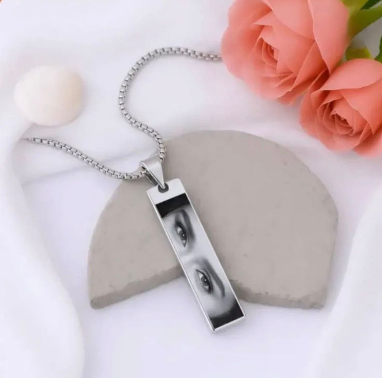 Personalized Eye Necklace