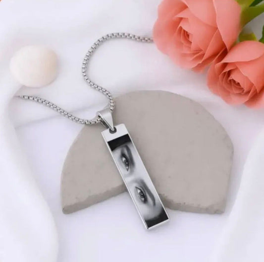 Personalized Eye Necklace