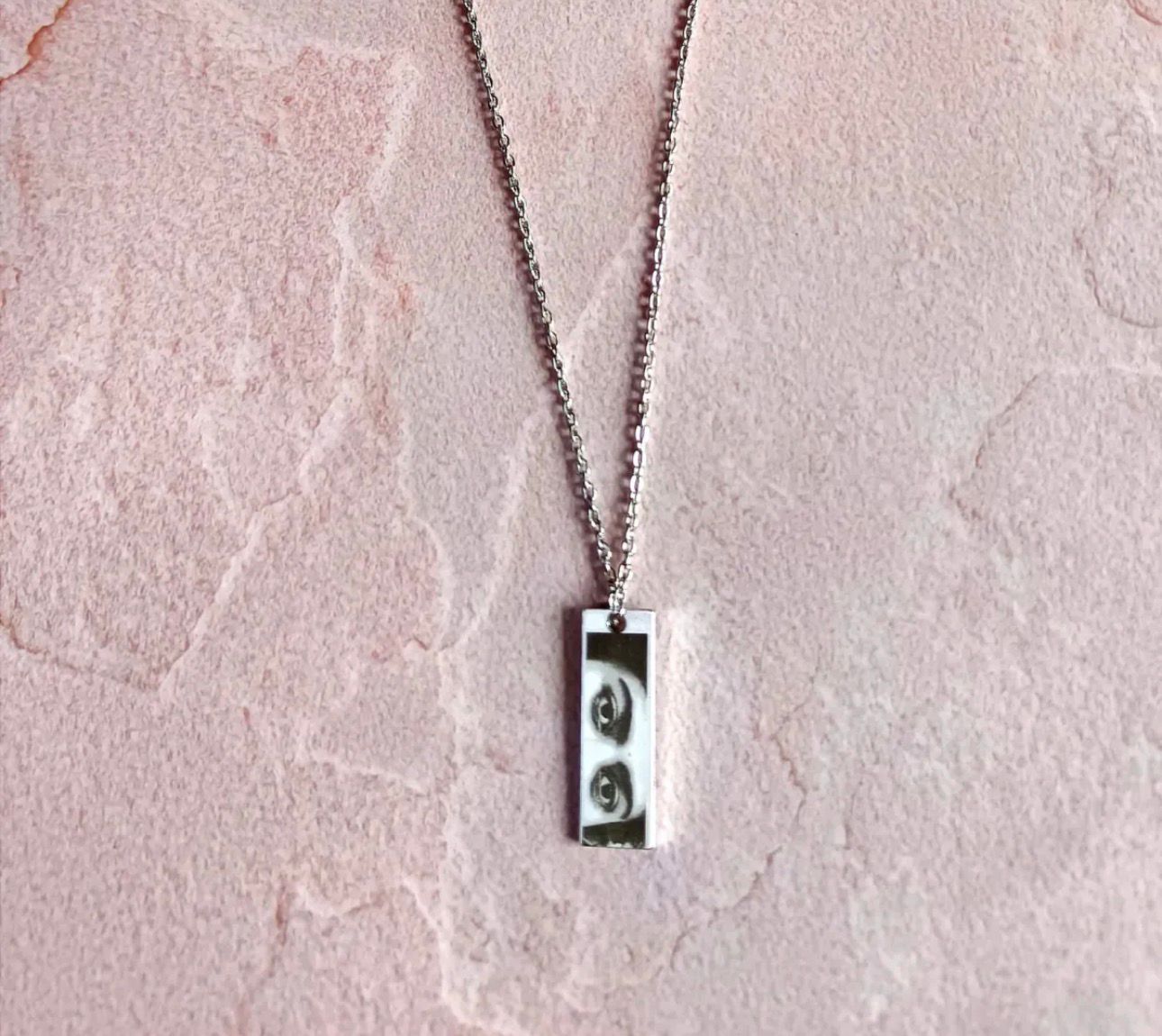 Personalized Eye Necklace